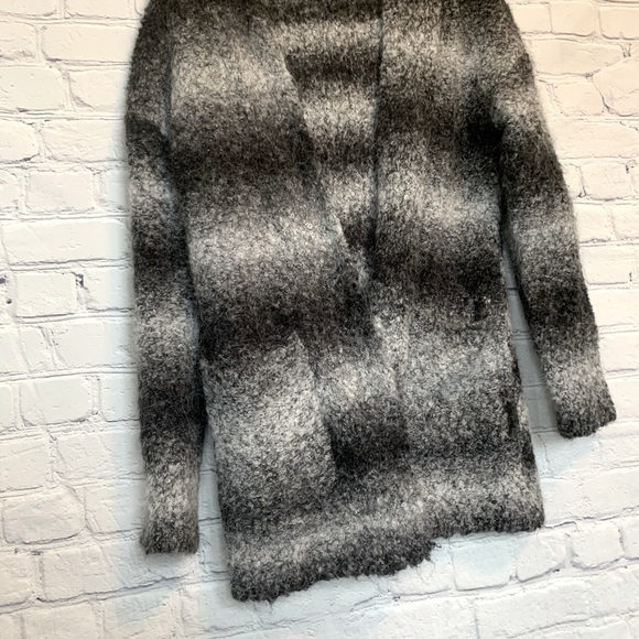 Rachel Zoe alpaca wool blend ombré cardigan small - Picture 3 of 7